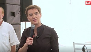 Ana Brnabić u Leštanima