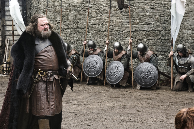 Mark Addy jako Robert Baratheon w serialu "Gra o tron"