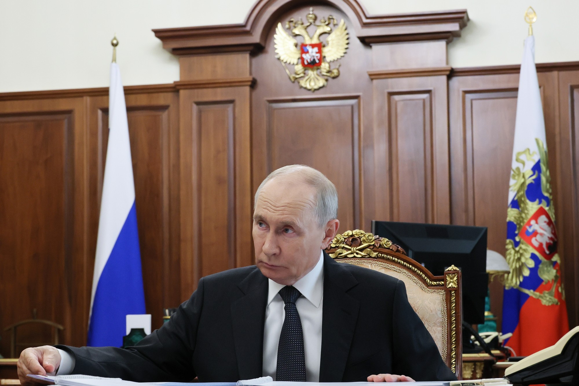 Ruský prezident Vladimir Putin. 