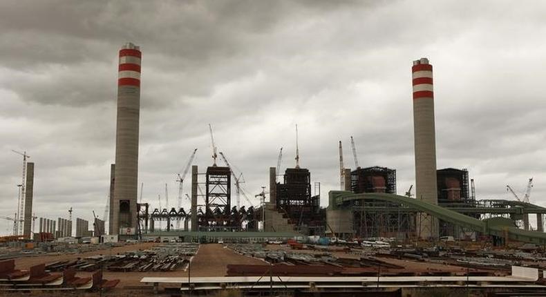 A general view of the construction site at the Medupi power station in Lephalele, in a file photo. REUTERS/Siphiwe Sibeko