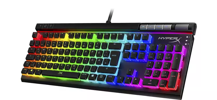 HyperX Alloy Elite 2 - wysokiej klasy klawiatura mechaniczna z podświetleniem RGB