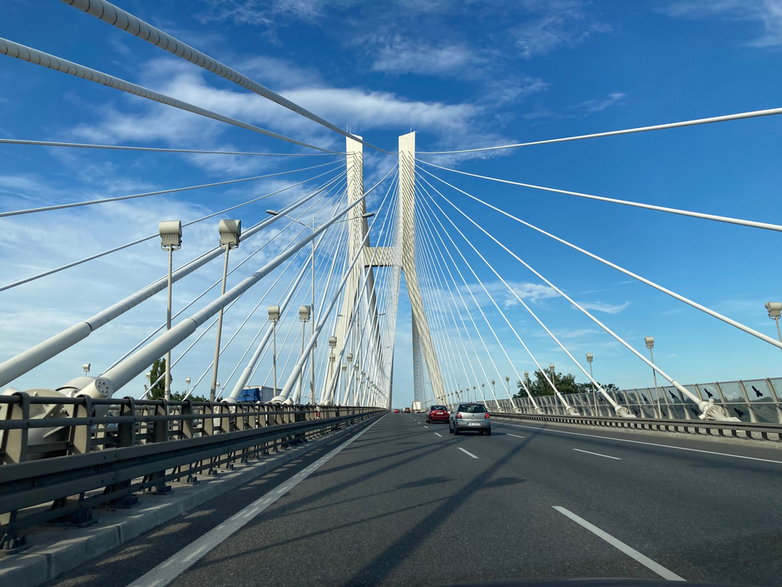 Most Rędziński wzdłuż AOW