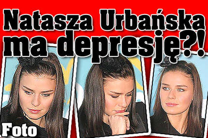 Urbańska ma depresję?! Foto