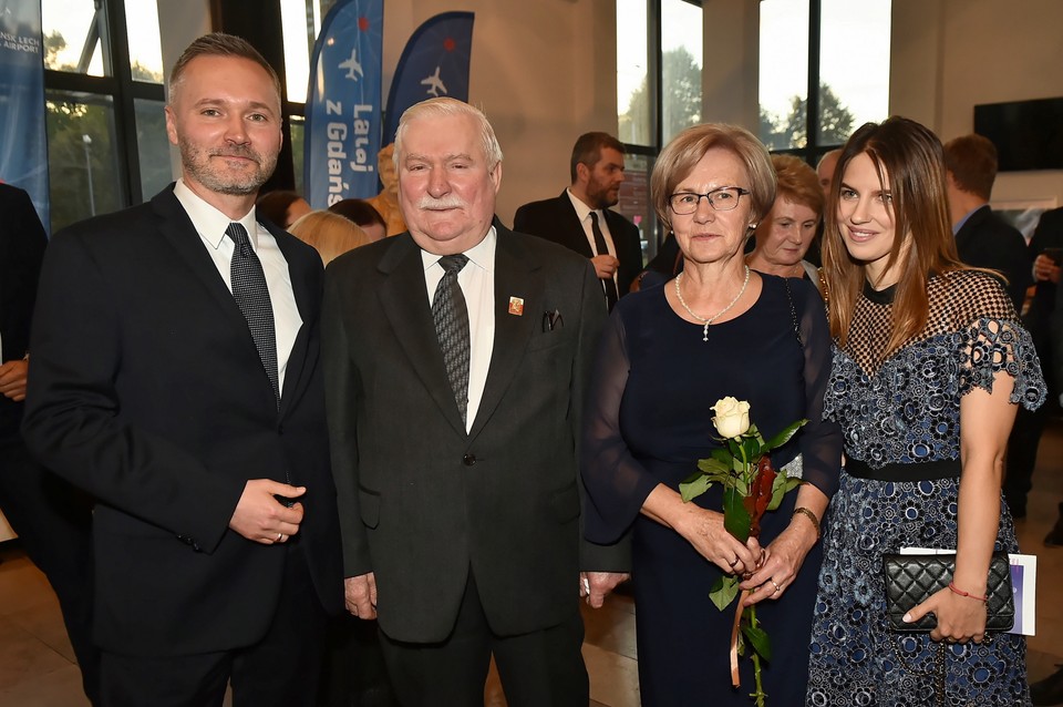 Lech Wałęsa, Danuta Wałęsa, Jarosław Wałęsa, Ewelina Wałęsa