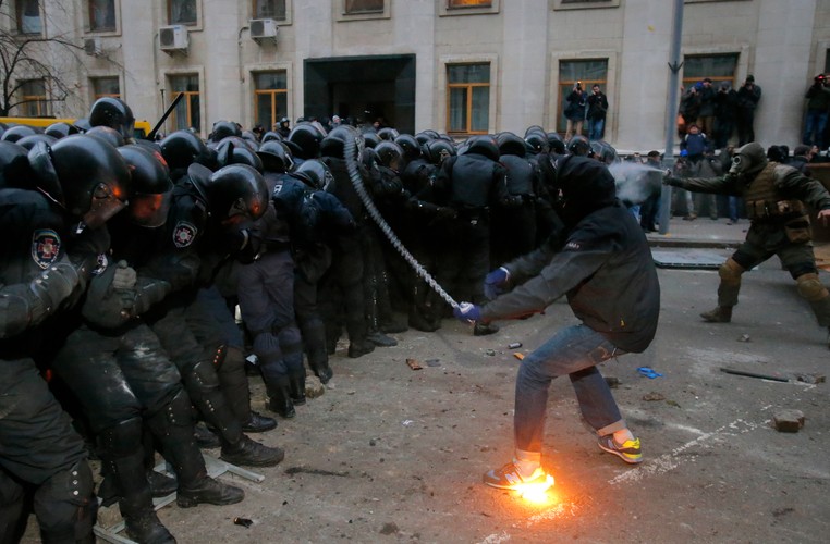 Protesty na Ukrainie