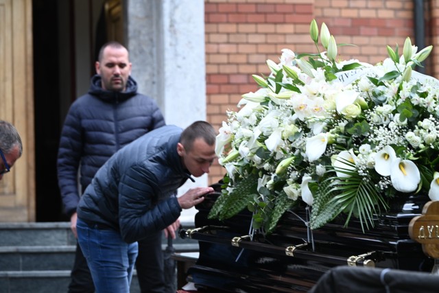 Sahrana Duška Vujoševića