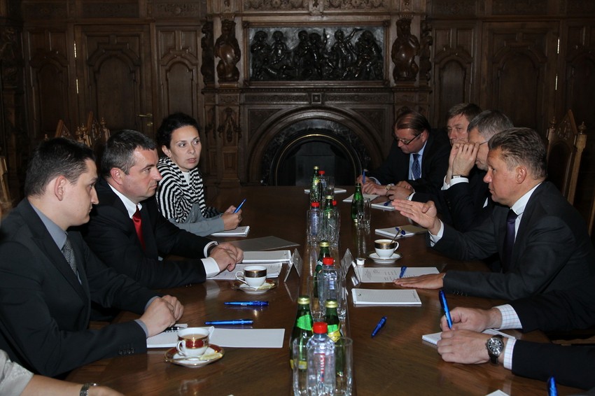 Razgovor sa predstavnicima „Gasproma“ u Sankt Peterburgu