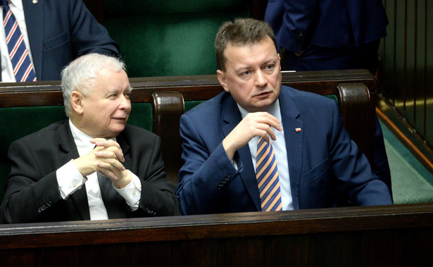 Jarosław Kaczyński i Mariusz Błaszczak