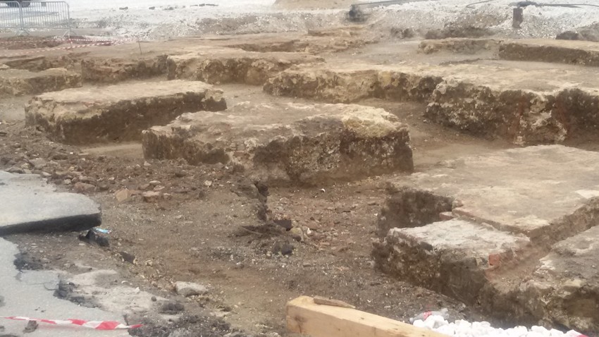 Deo temelja Stambol kapije otkopan je već na početku rekonstrukcije