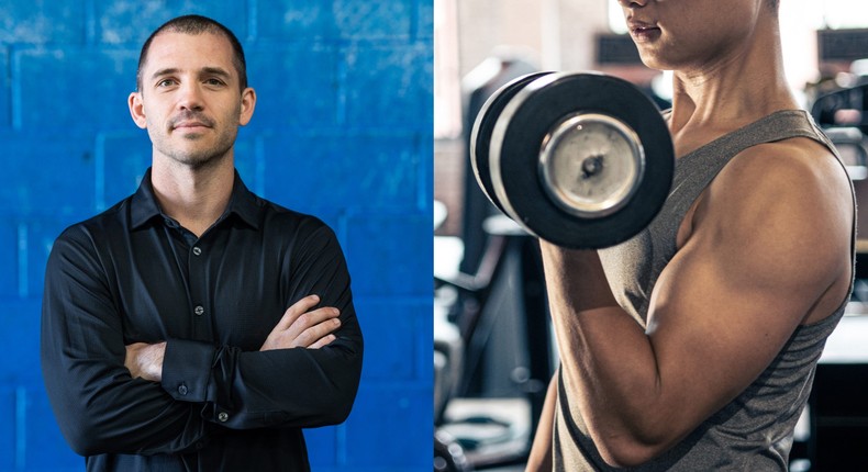 Andy Galpin varies his workout routine to make sure he's working all major muscle groups.Andy Galpin/Getty Images