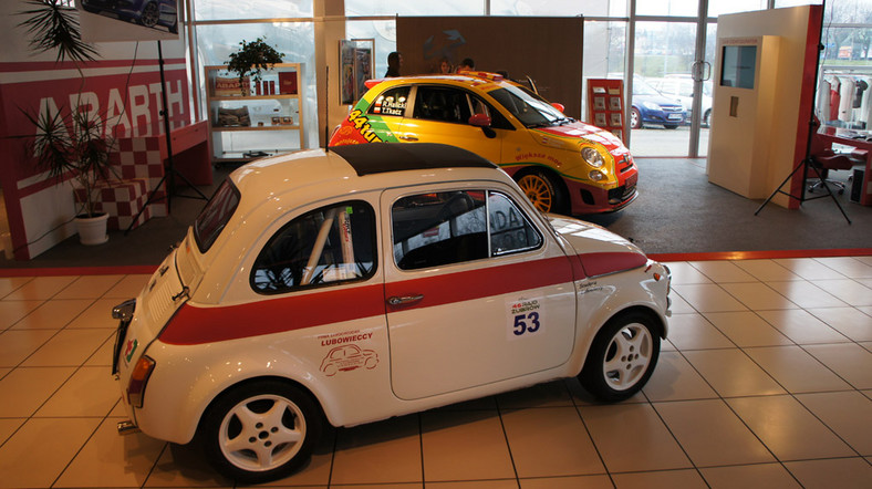 Abarth 500 R3T na Barbórce