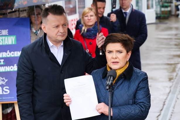 Beata Szydło, Mariusz Błaszczak