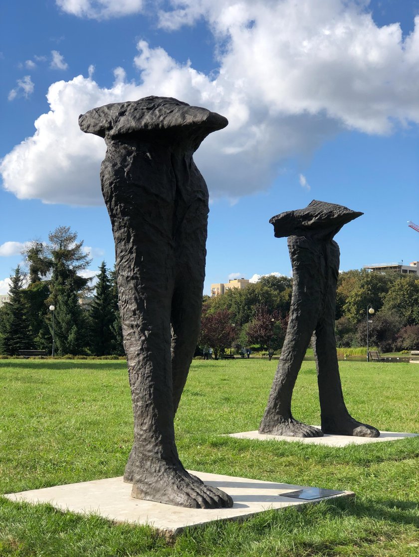 Abakanowicz w Parku Rzeźby