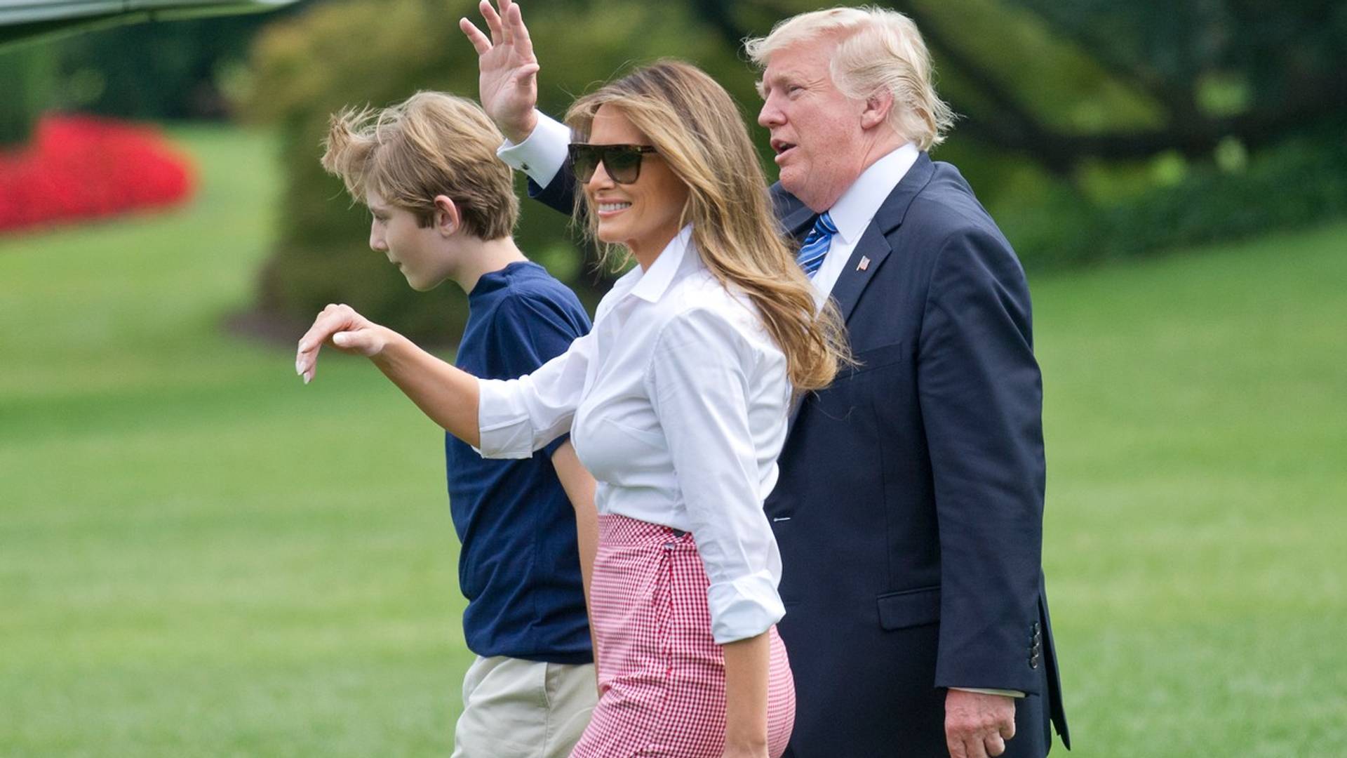 Svi pričaju o patriotskoj suknji Melanije Tramp