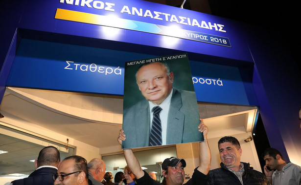 Nikos Anastasiadis zwyciężył w wyborach na prezydenta Cypru