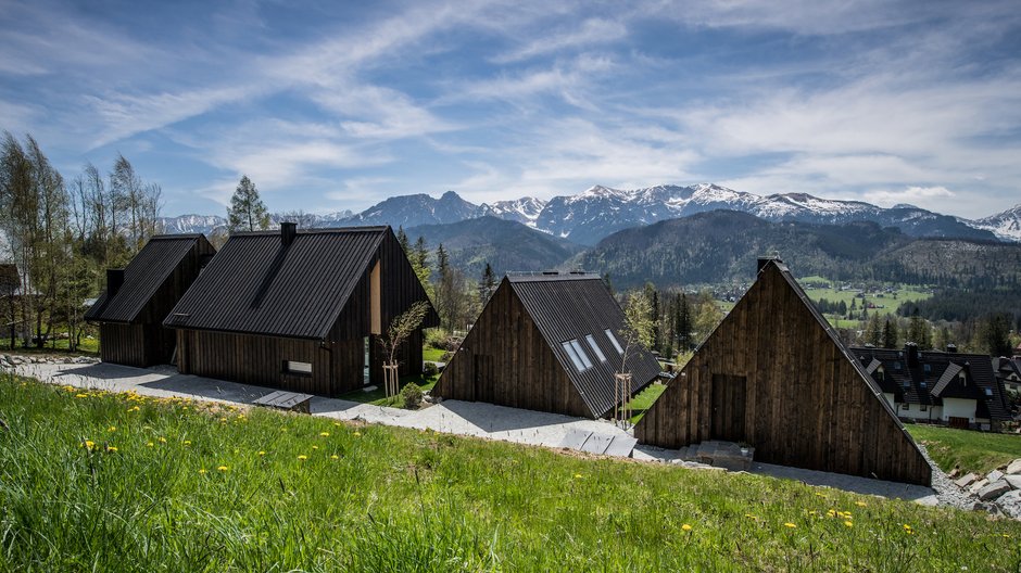 Nowoczesny dom z widokiem na Tatry