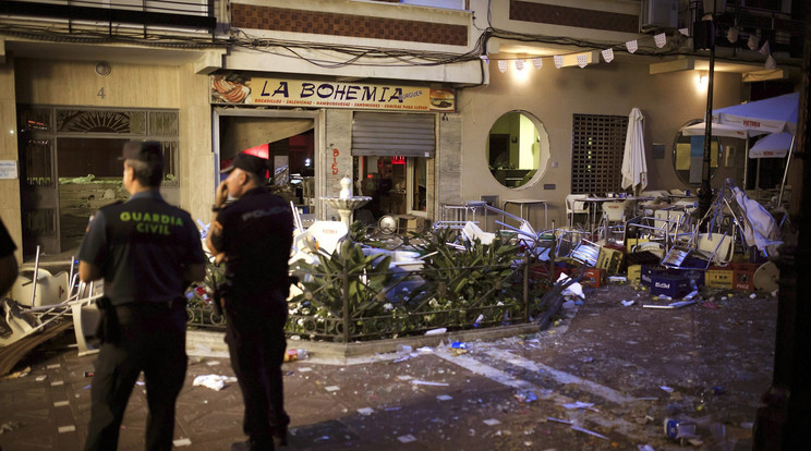 Vélez-Málagában történt a robbanás / Fotó: MTI