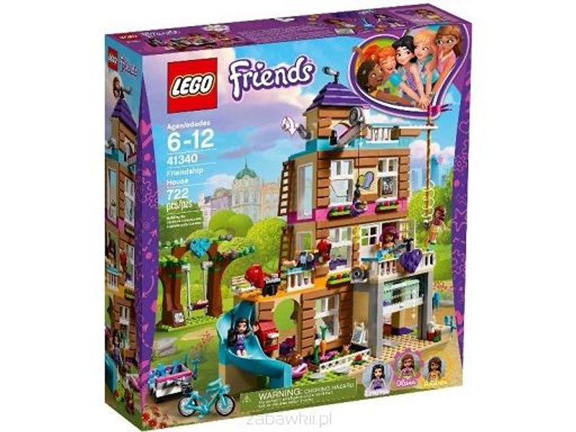 LEGO Friends, klocki Dom przyjaźni, 41340