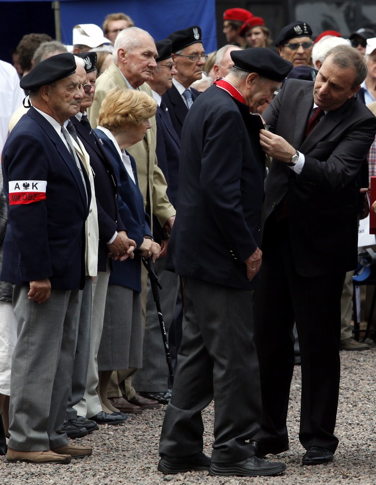 WARSZAWA 66 ROCZNICA WYBUCHU POWSTANIA WARSZAWSKIEGO