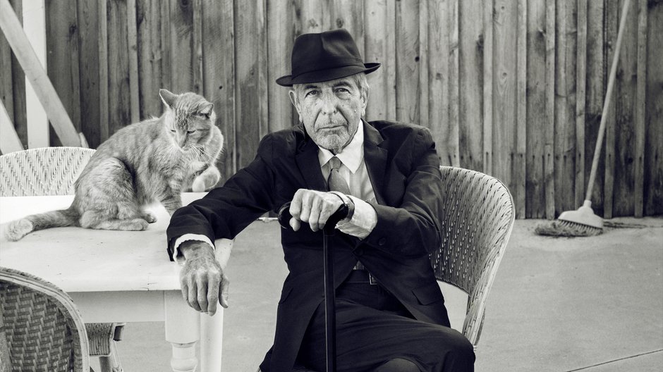 Leonard Cohen w kadrze filmu "Hallelujah: Leonard Cohen"