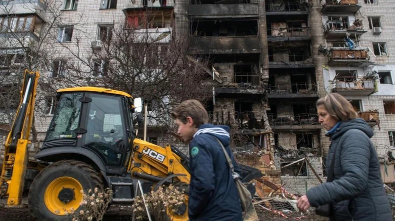 Rusija je nastavila da gađa ukrajinske gradove | Foto: EPA