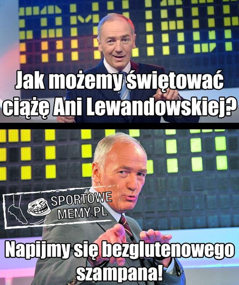 Żona Lewandowskiego w ciąży. Zobacz memy