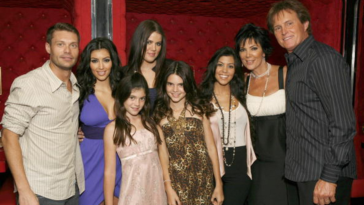 Ryan Seacrest, Kim Kardashian, Kylie Jenner, Khloe Kardashian, Kendall Jenner, Kourtney Kardashian, Kris Jenner and Bruce Jenner