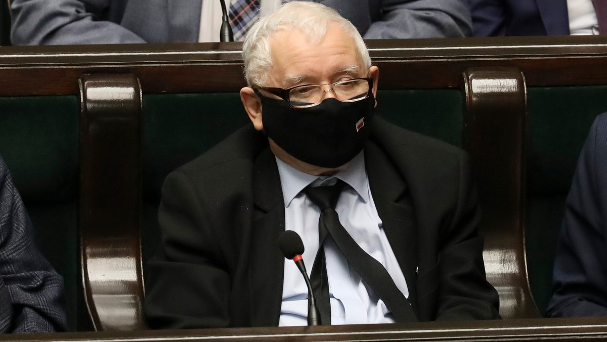 Prezes PiS Jarosław Kaczyński