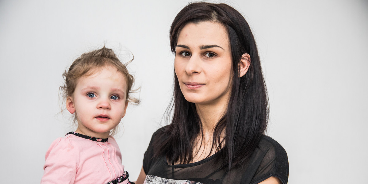 2-letnia Zosia z Poznania bradzo cierpi