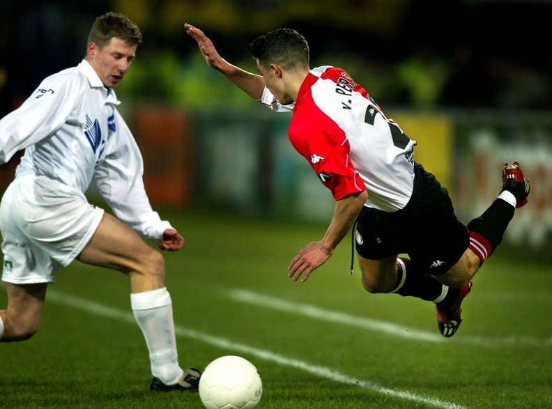 Robin van Persie (z prawej) startował do wielkiej kariery w Feyenoordzie Rotterdam