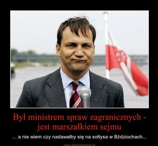 mem z Radosławem Sikorskim