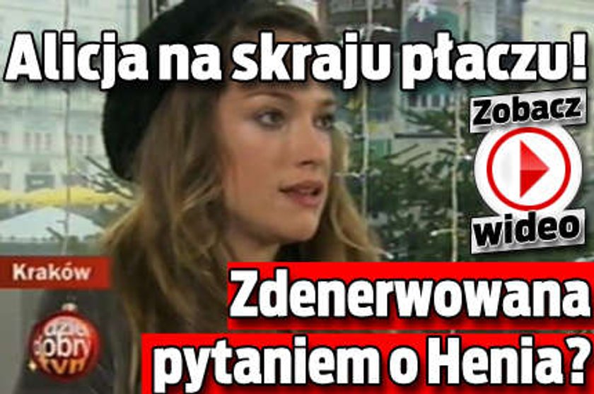 Alicja, kto ci pomaga przy Henrym? "Mam szczęście, bo..."