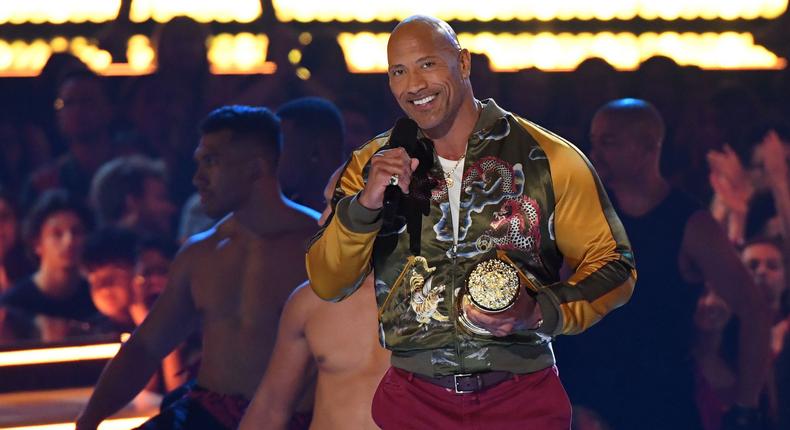 The Rock Reveals He Was Told to Lose Weight
