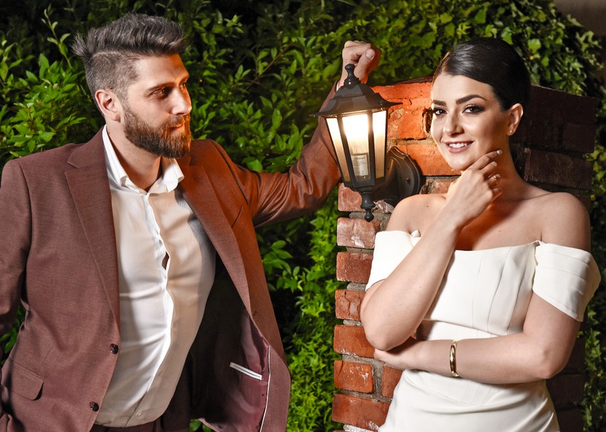 Danica Krstić i partner Nikola