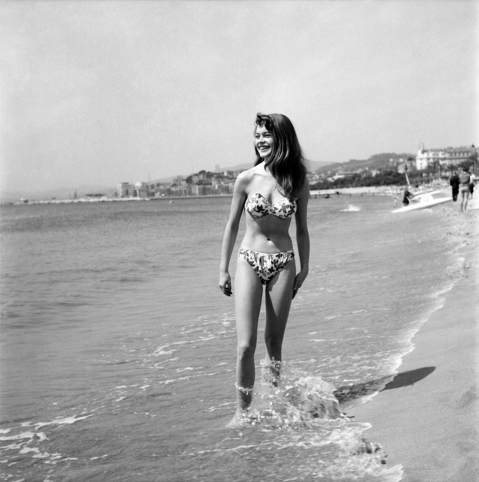 Brigitte Bardot w Cannes