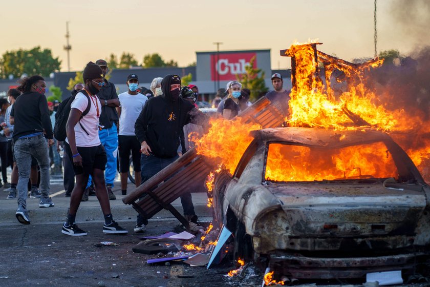 Black lives matter protest