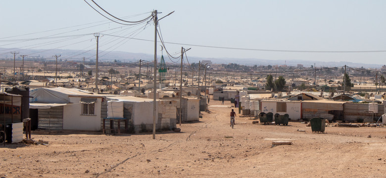 Obóz Zaatari - "więzienie" dla 80 tys. uchodźców