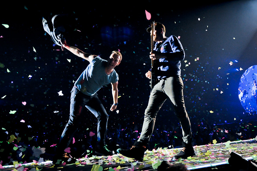 Coldplay w Warszawie (fot. Artur Rawicz/Onet.)