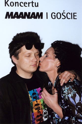 Muniek Staszczyk z Korą w 2000 roku