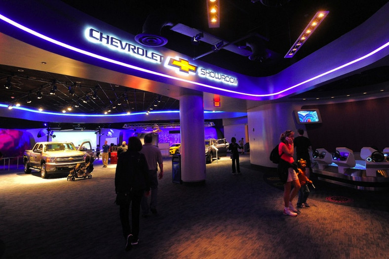 Tor testowy Chevroleta w Disneylandzie