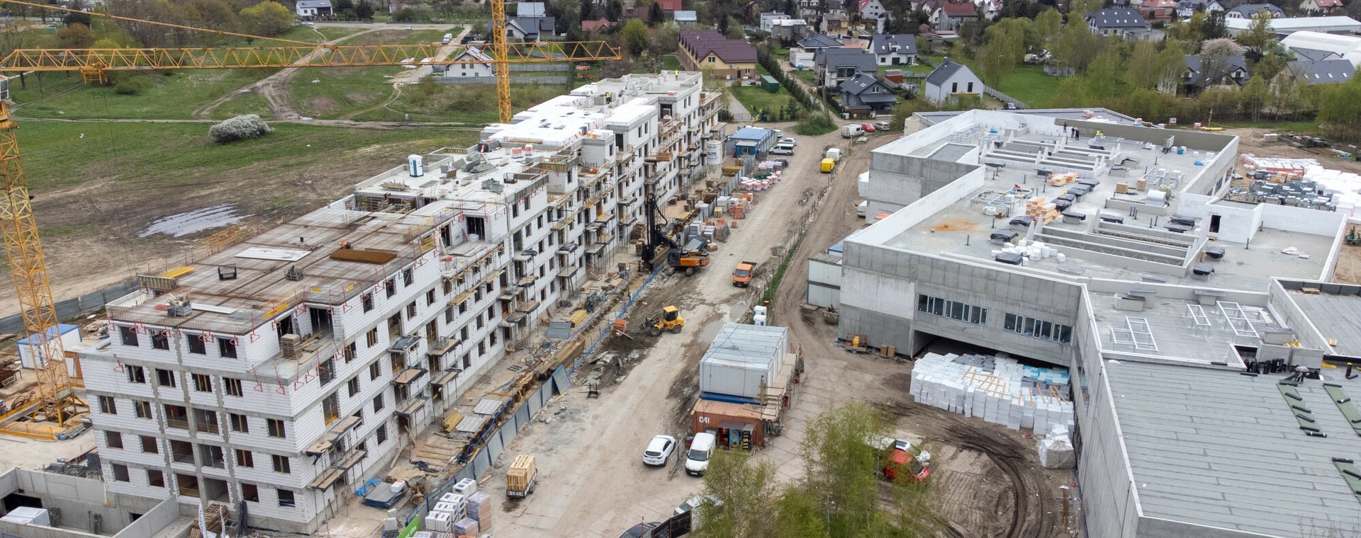 Budowa osiedla Lipa Piotrowska we Wrocławiu