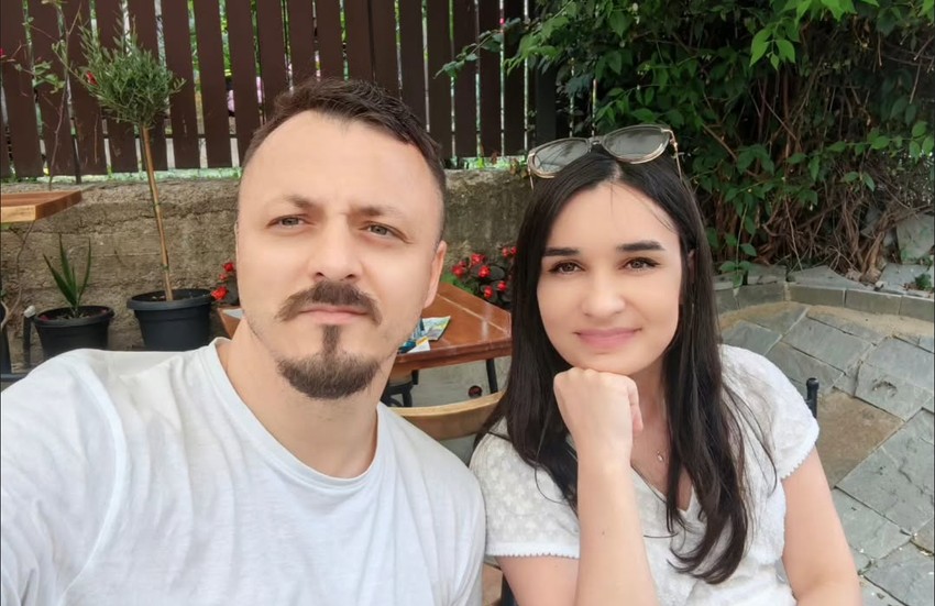 Daniel Kajmakoski sa suprugom