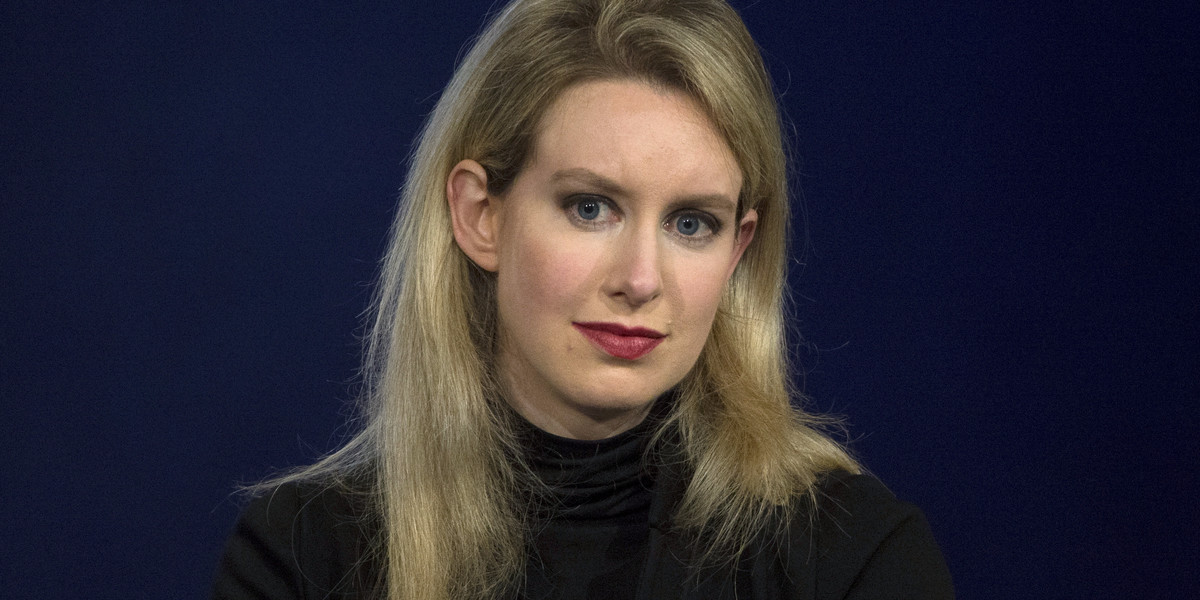 Elizabeth Holmes, founder and CEO of Theranos.
