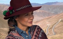 Kinga Rusin w bajkowej scenerii na planie nowego 'Agenta'