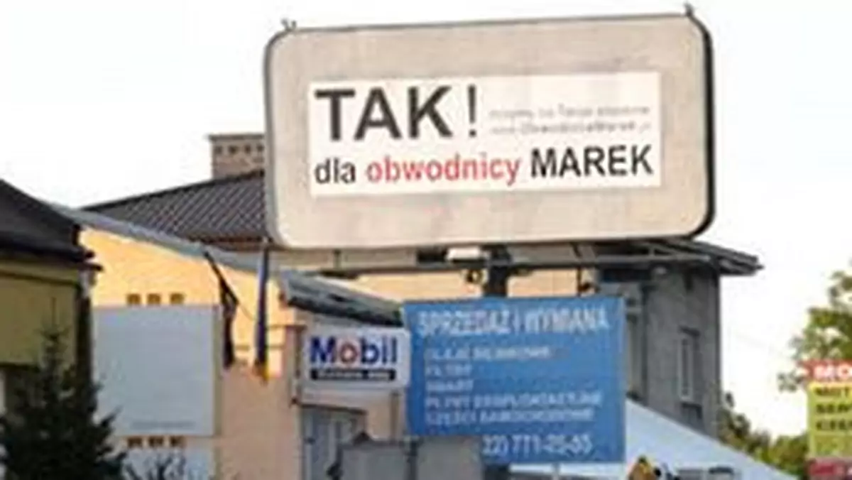 Akcja – Tak! dla obwodnicy Marek (30.08)