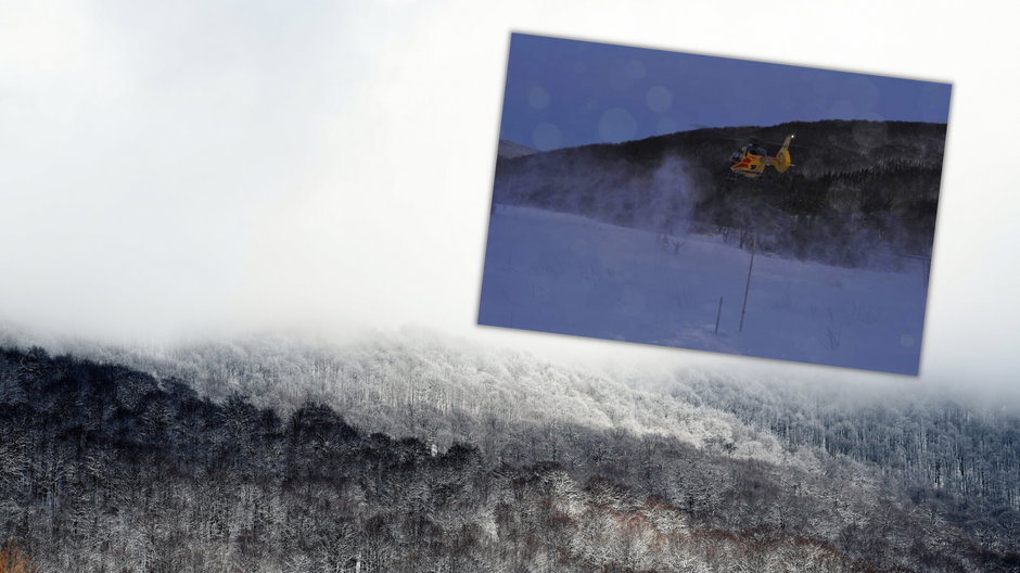 Akcja ratunkowa w Bieszczady 