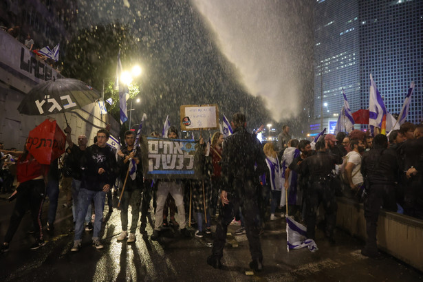 Protesty w Tel-Awiwie przeciwko reformie sądownictwa