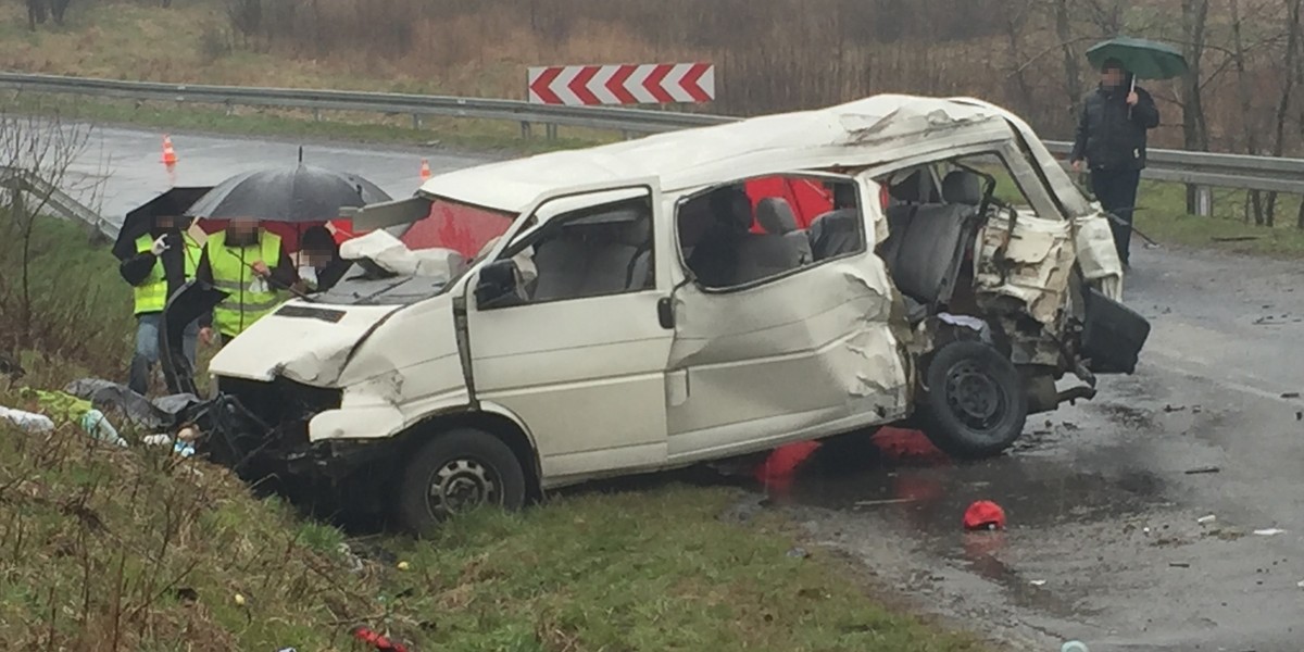 Wypadek piłkarzy w Weryni