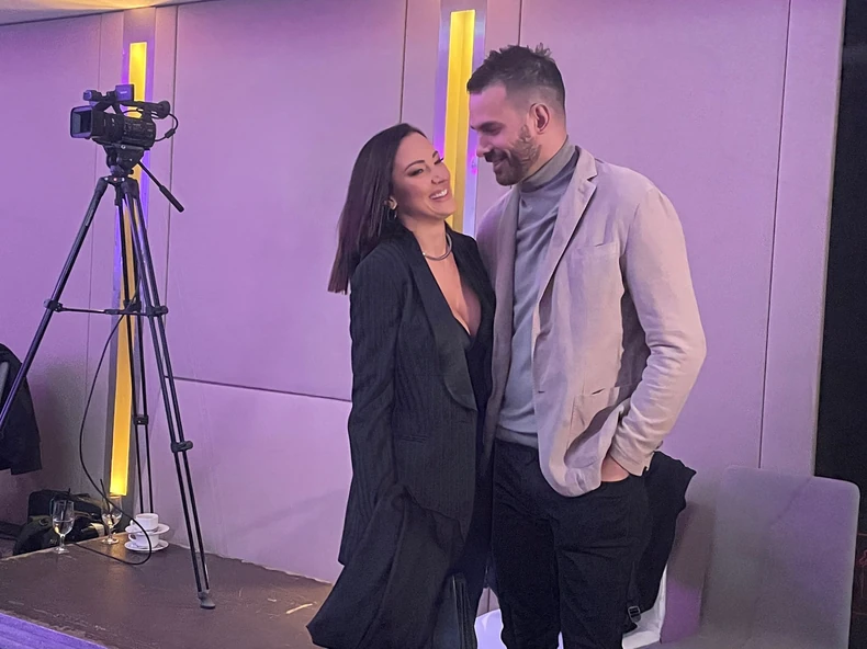 Aleksandra Prijović i Filip Živojinović