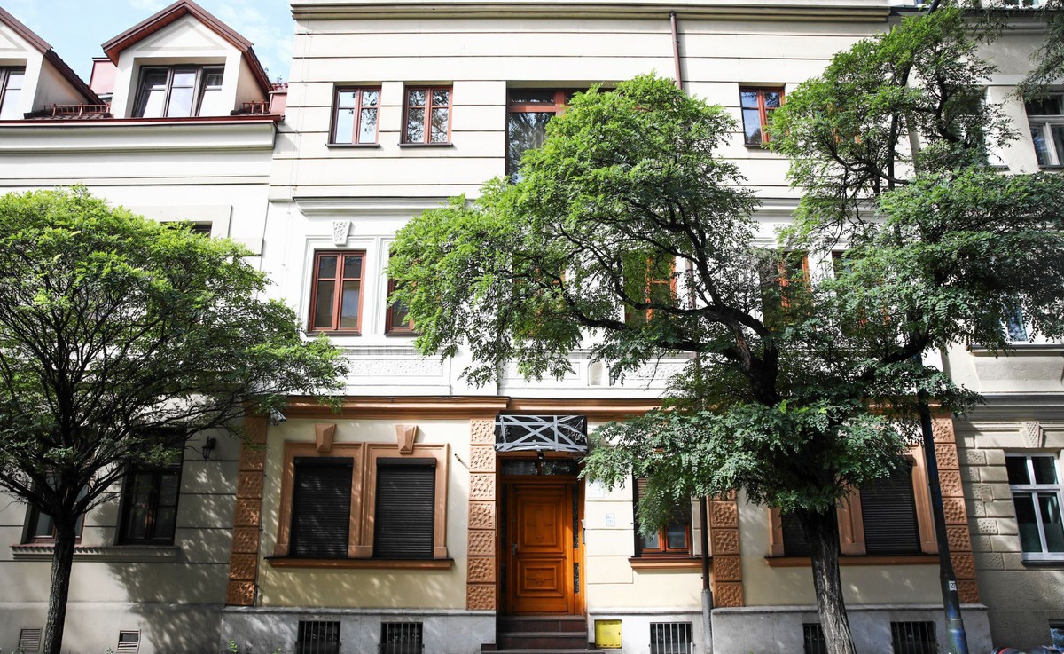 Kraków, ulica Krasickiego. Kamienica Mariana Banasia